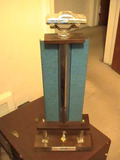Motor City Dragway - Trophy From Mark (newer photo)